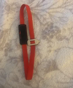 Red Elastic Bookmark 