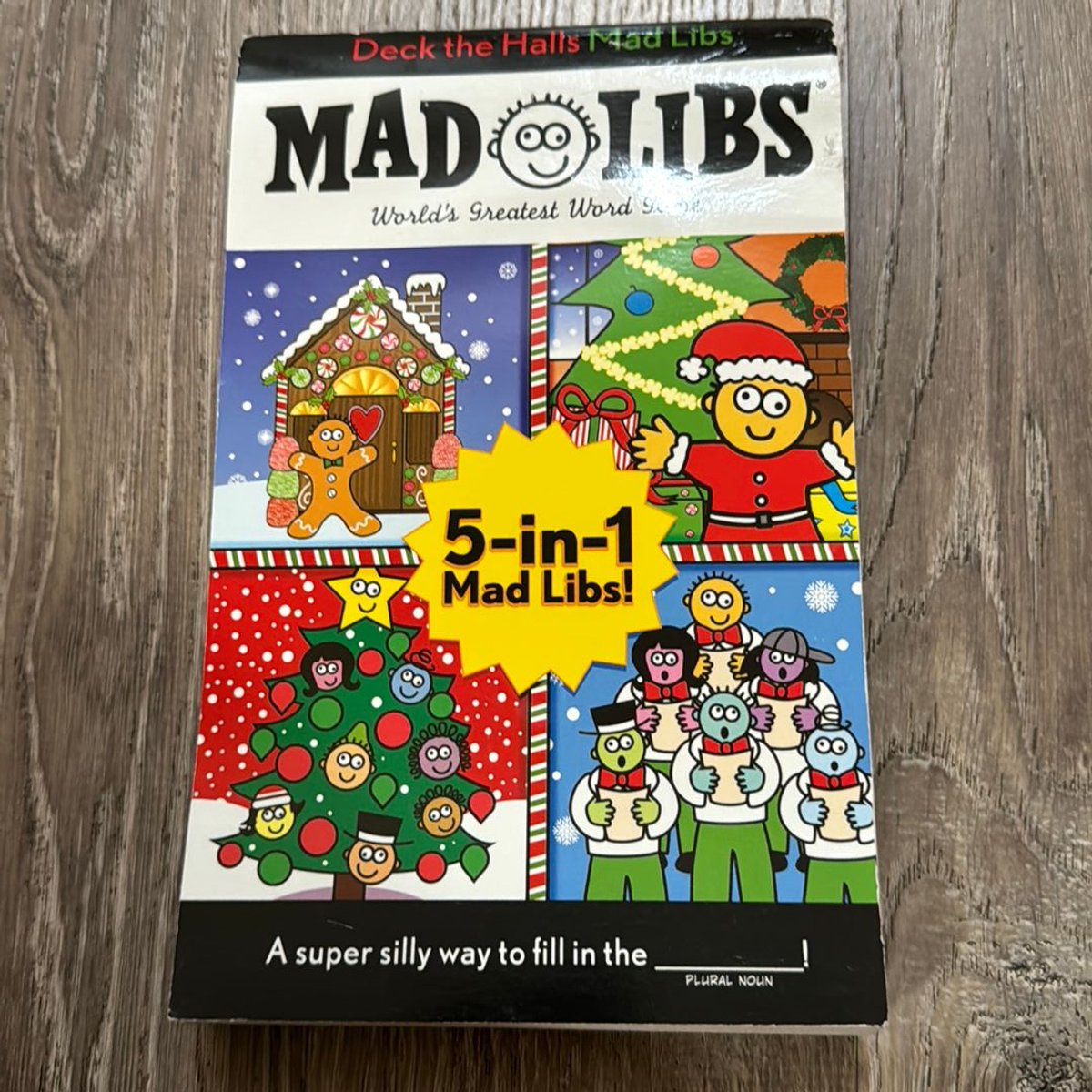 Deck the Halls Mad Libs-Prop-Five Below by Leonard Stern