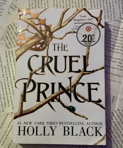 The Cruel Prince (sticker is removable )