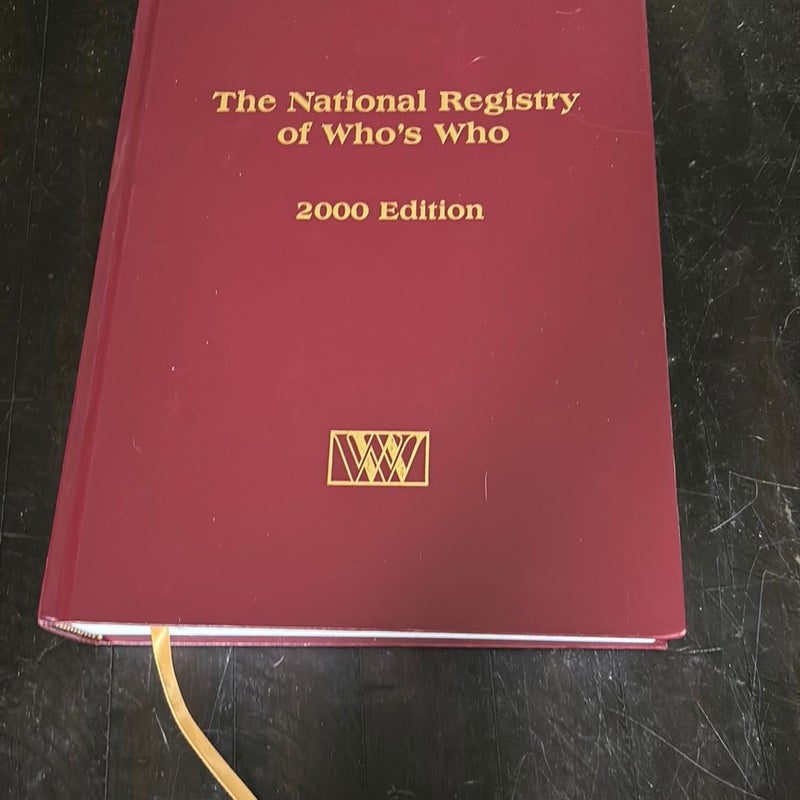 The National Registry of Who’s Who