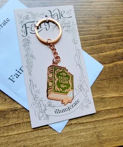 Illumicrate Book Eaters Keychain