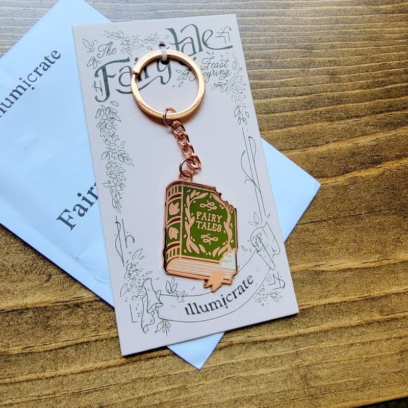 Illumicrate Book Eaters Keychain