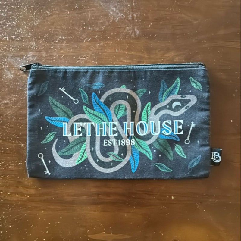 Ninth House zip up pouch (Illumicrate exclusive)