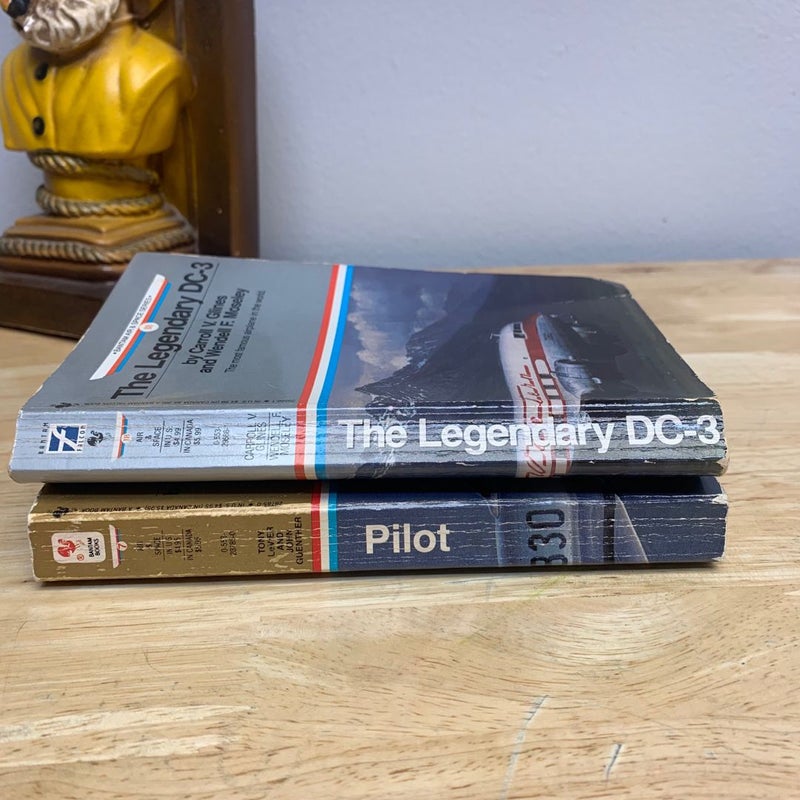 2 book bundle- Pilot and The Legendary DC-3 