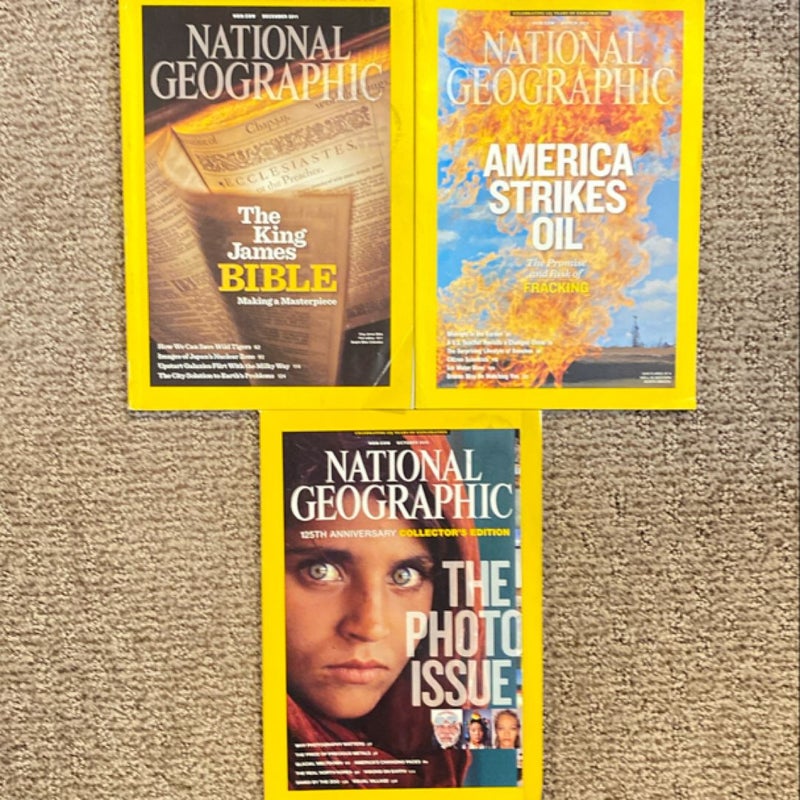 National Geographic Magazine - 2011/2013