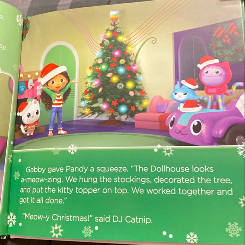 Merry Christmas, Gabby Cats! (Gabby's Dollhouse Hardcover Storybook)