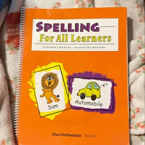 Spelling for All Learners