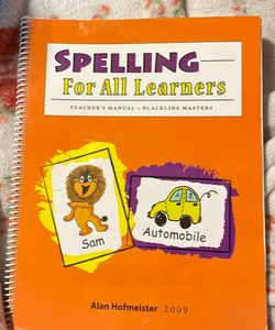 Spelling for All Learners