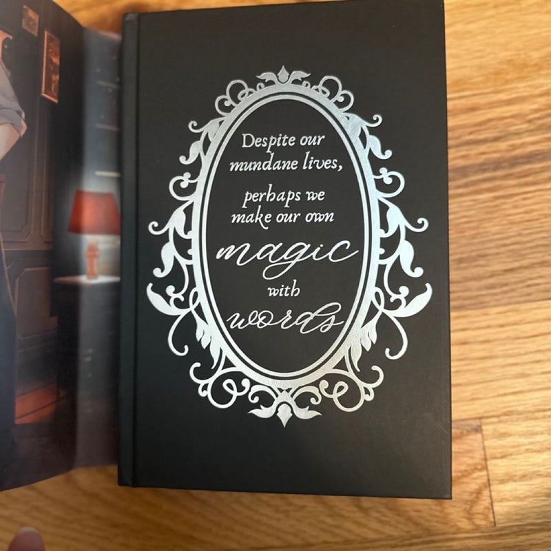 New owlcrate edition signed ruthless vows by Rebecca Ross