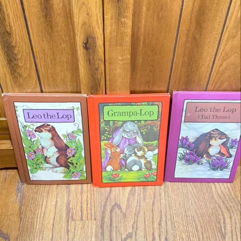 4 Leo the Lop books