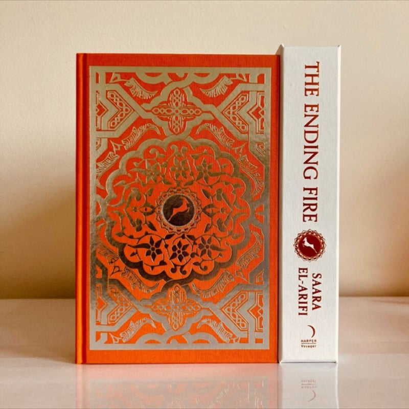 The Ending Fire Goldsboro SIGNED NUMBERED Slipcase Edition