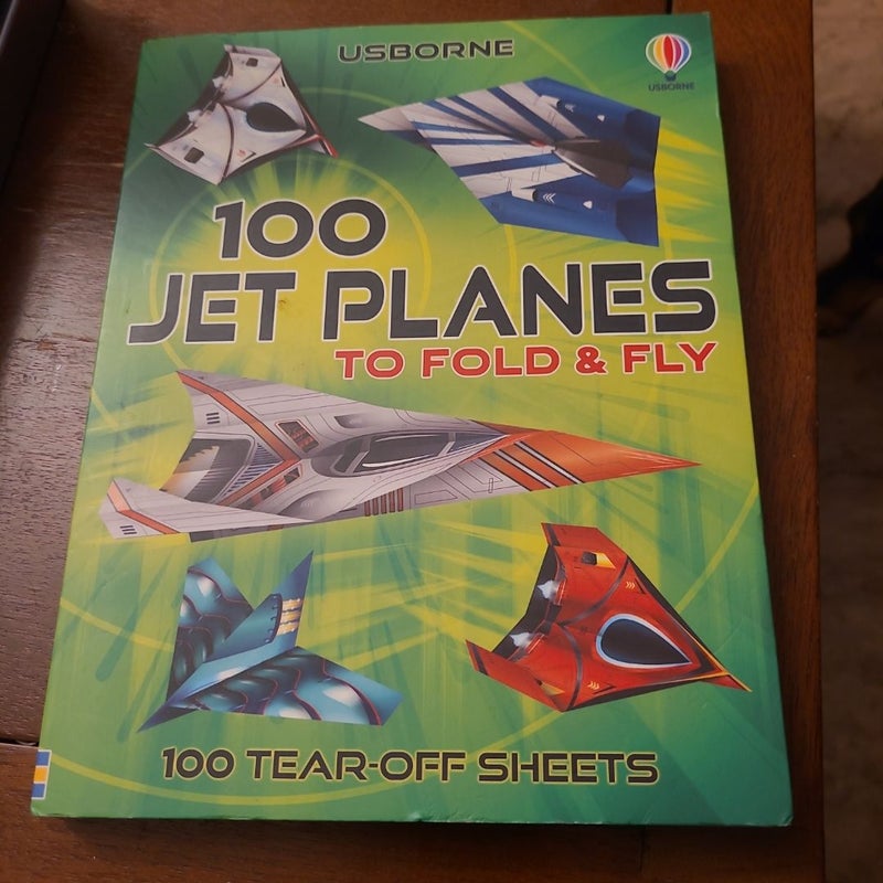 100 Jet Planes To Fold & Fly