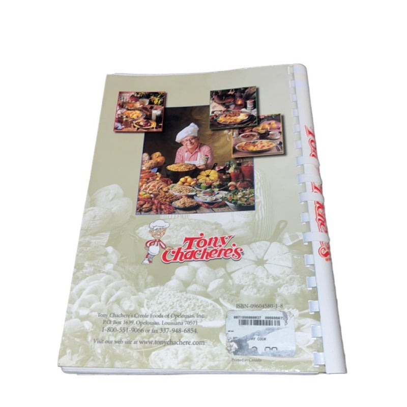 Tony Chachere’s Cajun Country Cookbook