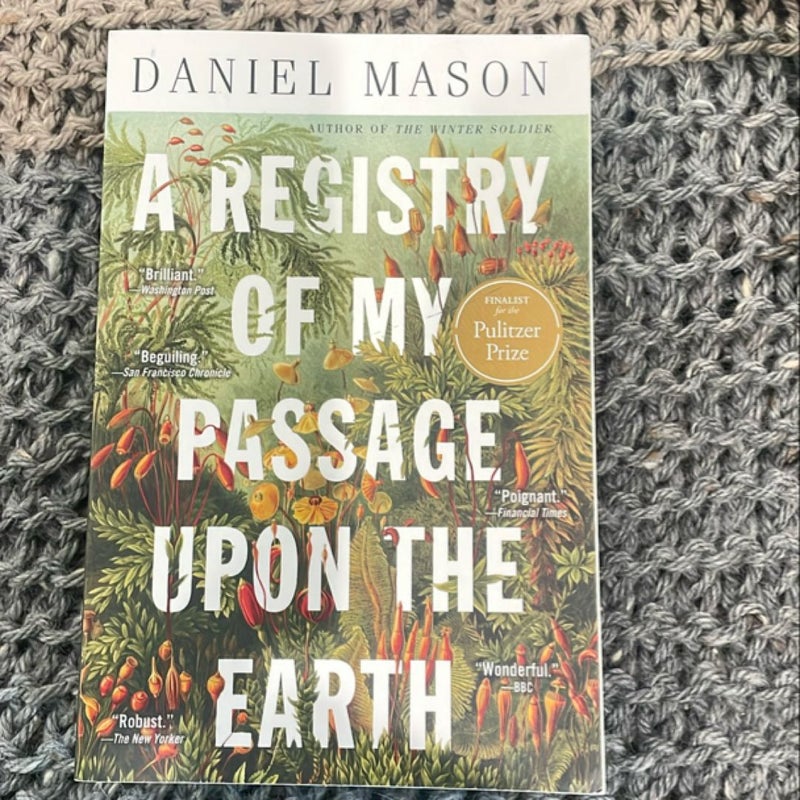 A Registry of My Passage upon the Earth