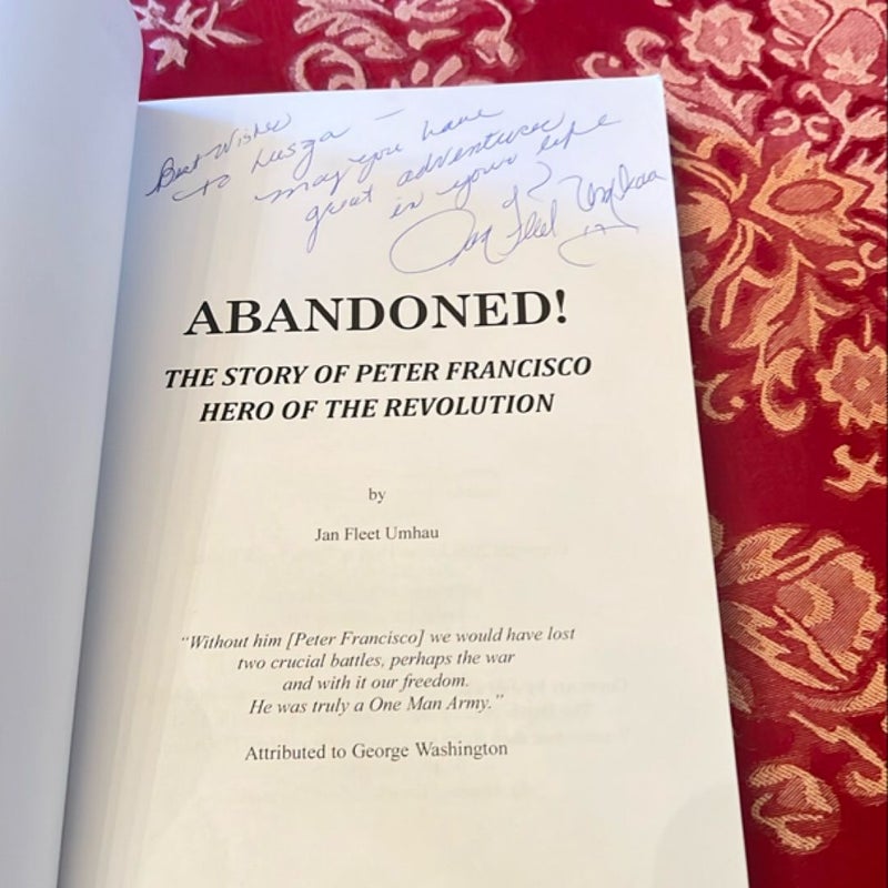 Abandoned! - Signed