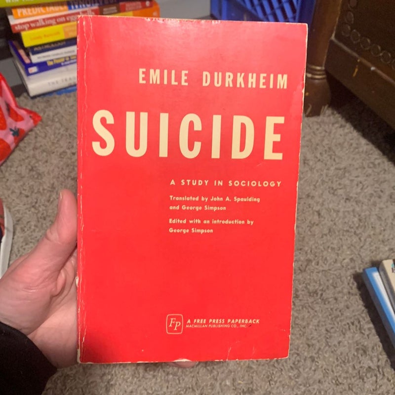 SUICIDE-A Study In Sociology