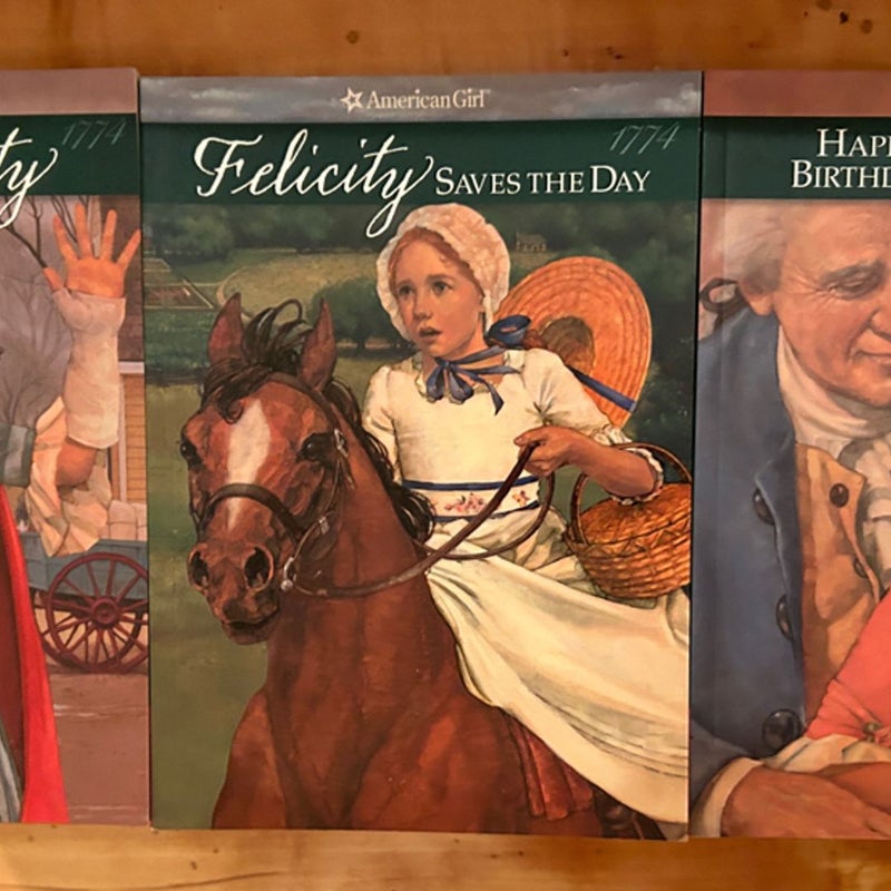 American Girl Felicity 6 book set