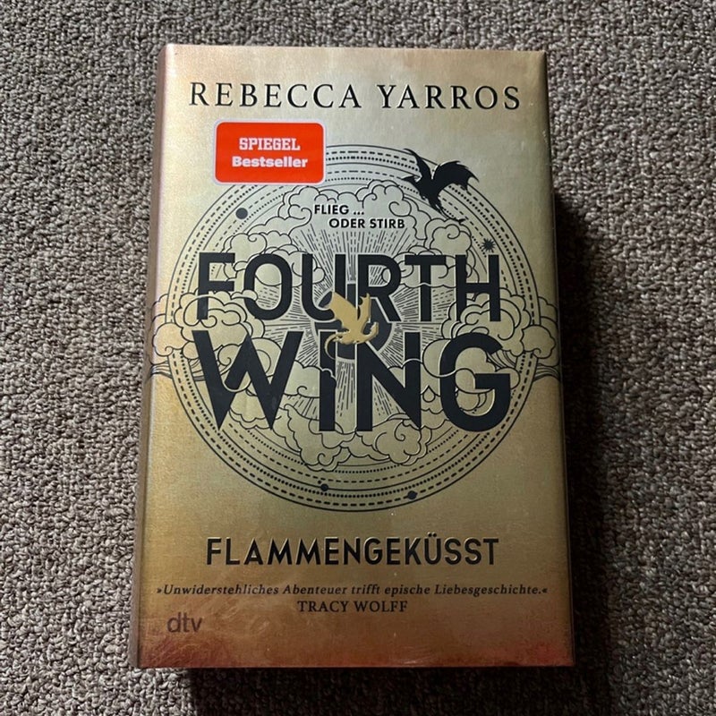 SEALED German Special Edition Fourth Wing with Sprayed Edges