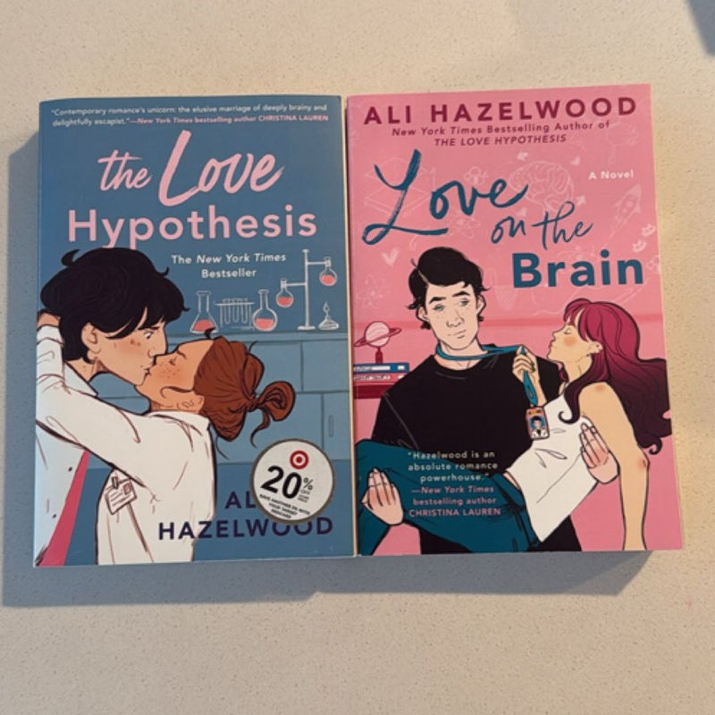 The Love Hypothesis & Love on the Brain by Ali Hazelwood 