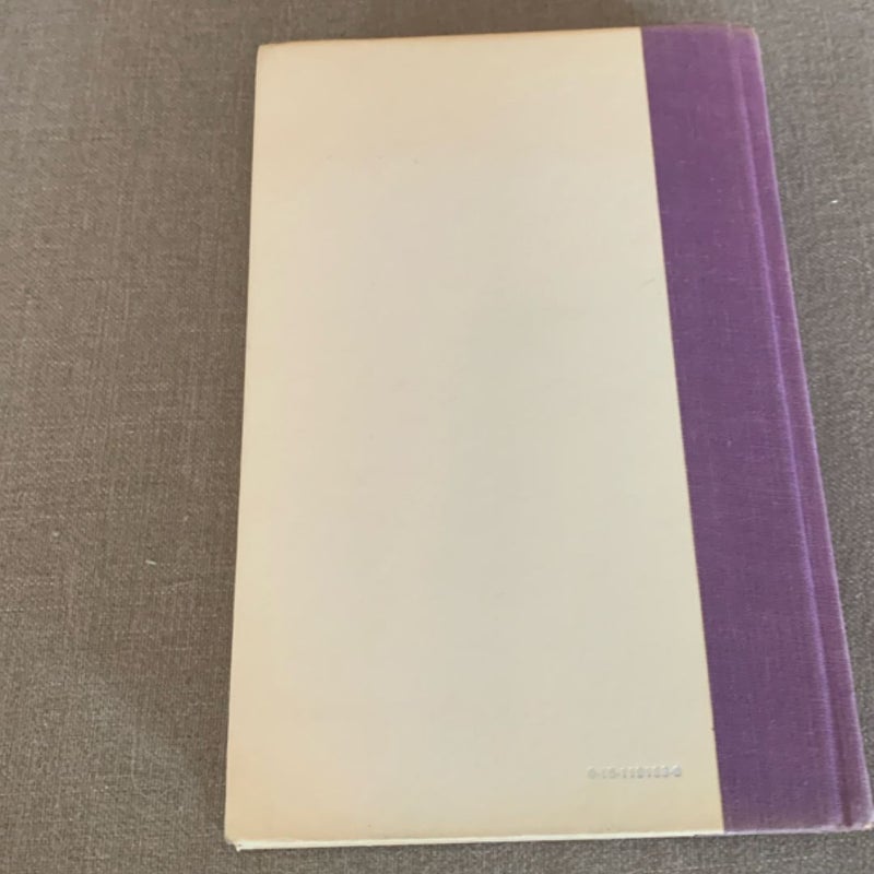 THE COLOR PURPLE- Early Hardcover!
