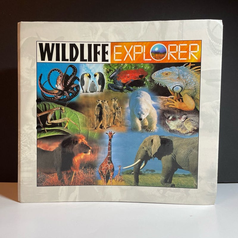 Wildlife Explorer Binder — Groups 1-8 with  100+ Cards & Tabs, Published 1998