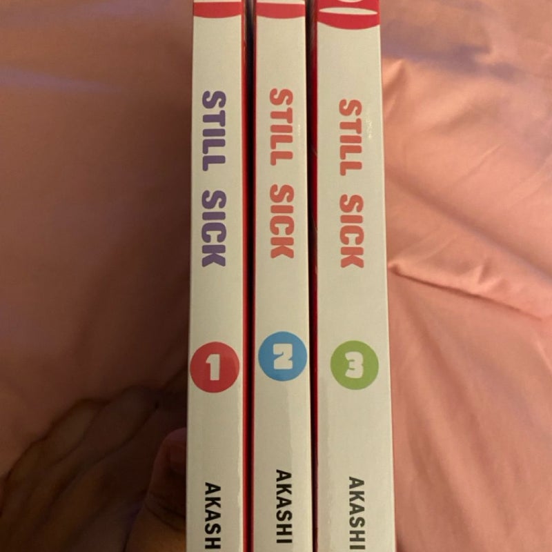 Still Sick manga volumes 1-3 complete series 