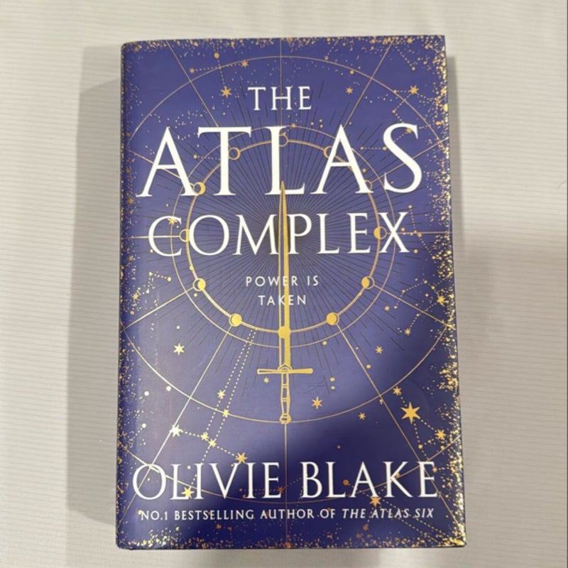 The Atlas Complex by Olivie Blake Waterstones Exclusive Edition