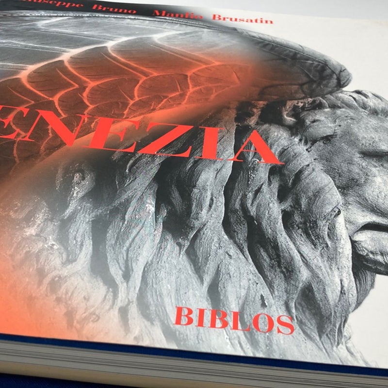 Venezia Giuseppe Bruno Manlio Brusatin Biblos Hardcover Coffee Table Book