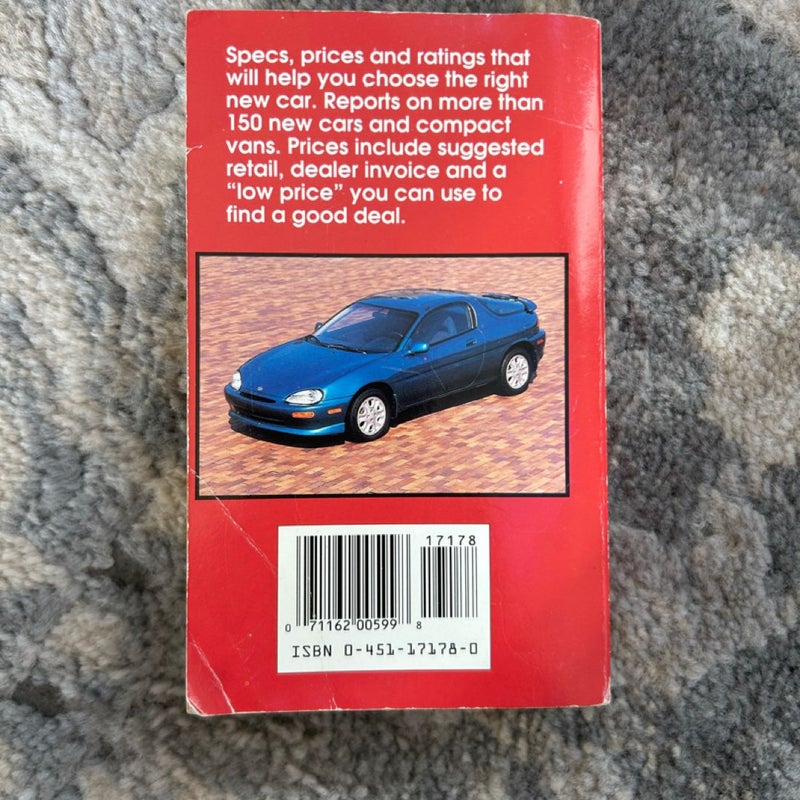 Cars Consumer Guide 1992