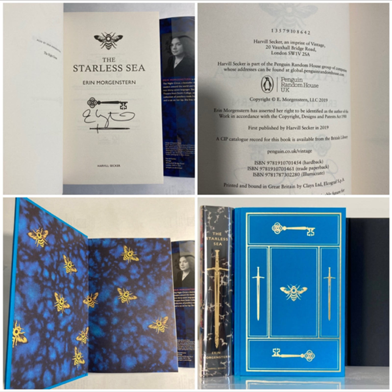 The Night Circus & The Starless Sea (SIGNED) Waterstones Exclusive Editions OOP