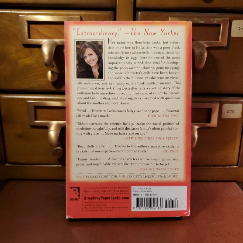 The Immortal Life of Henrietta Lacks