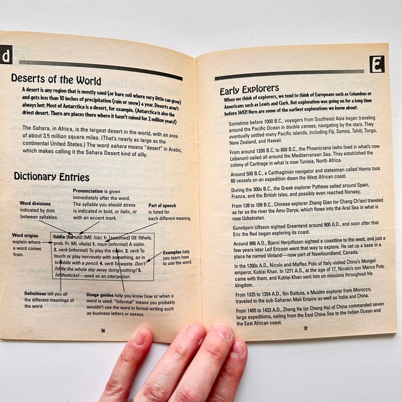 Everything You Need to Know, School Survival, Scholastic 2001