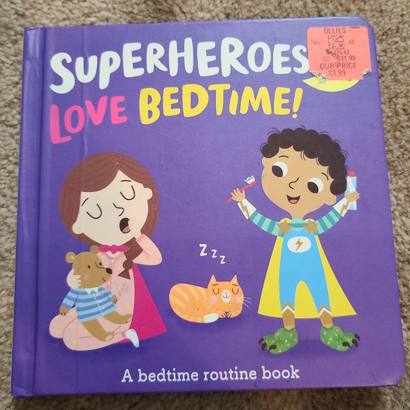 Superheroes LOVE Bedtime!