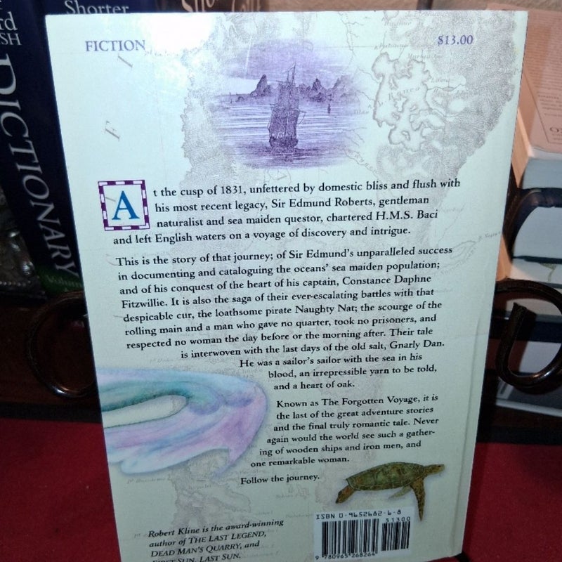 The Forgotten Voyage of the H. M. S. Baci, with signed book marker.