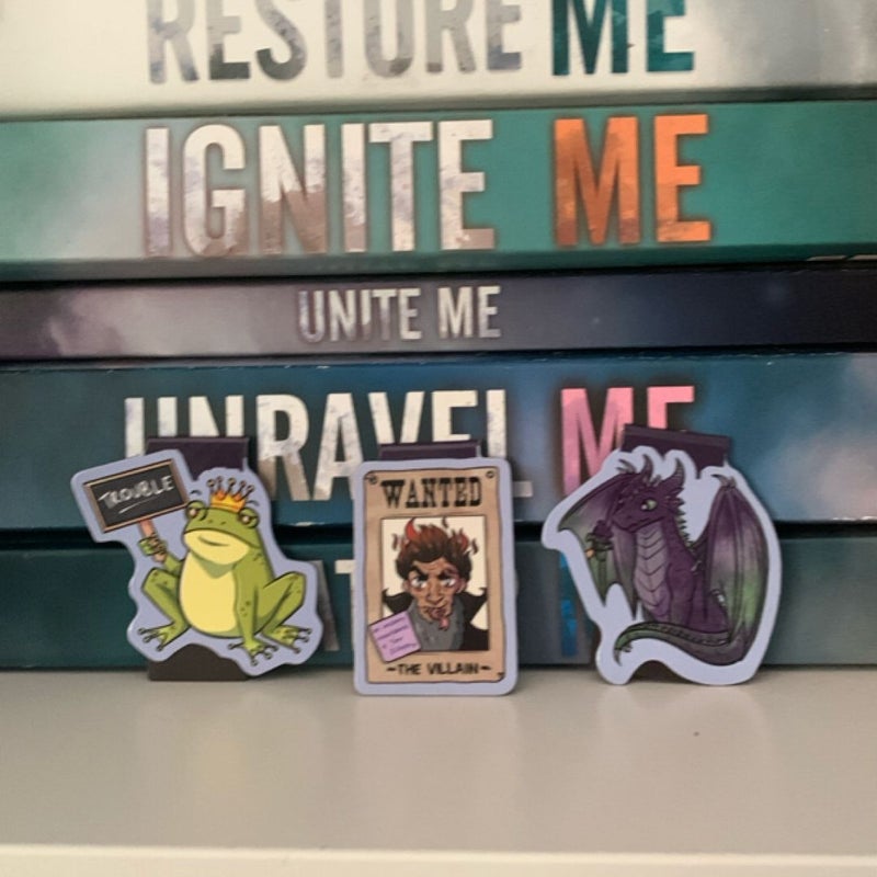 Assistant to the villian magnetic bookmarks
