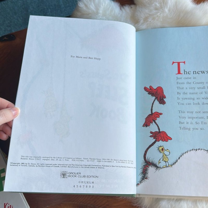 Dr. Seuss's Sleep Book