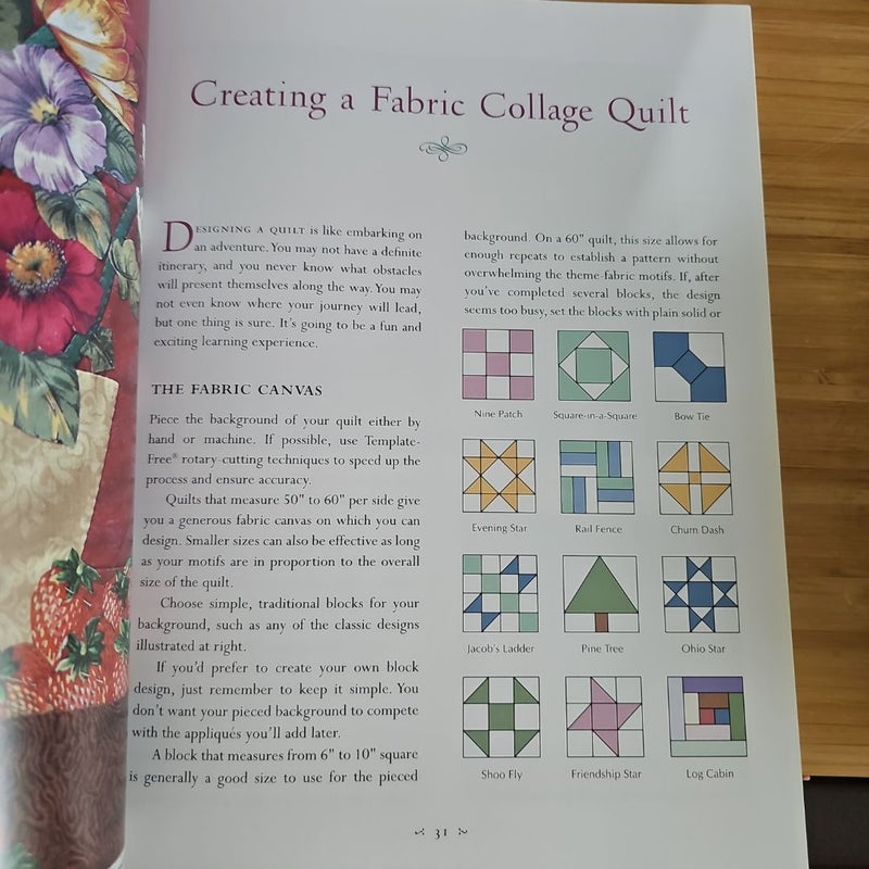 Fabric Collage Quilts