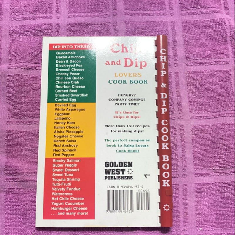 Chip and Dip Lovers Cook Book