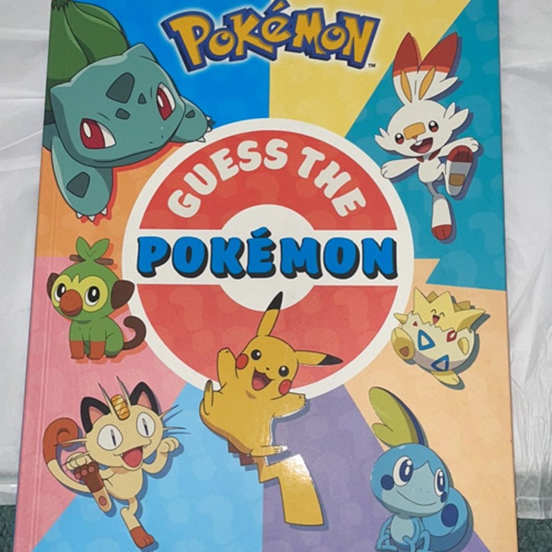 Guess the Pokémon Paperback Book How well you know more than 100 Pokémon