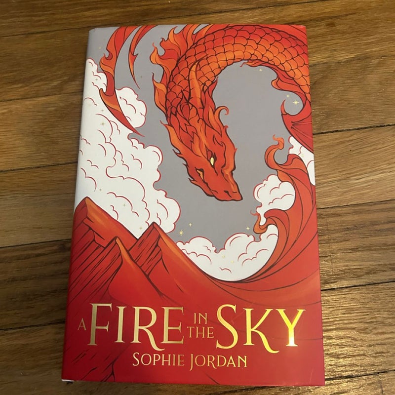 A Fire in the Sky (SIGNED - Fairyloot SE)