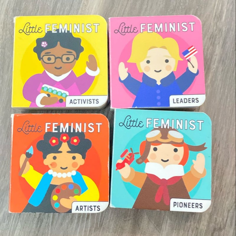 Little Feminist Board Book Set