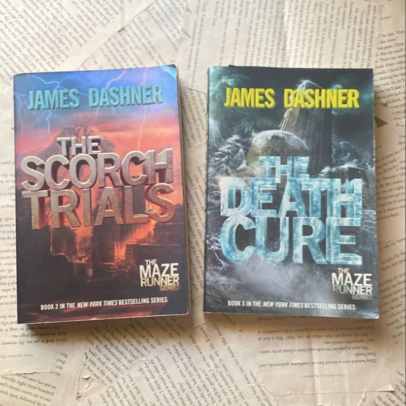 The Maze Runner series set 