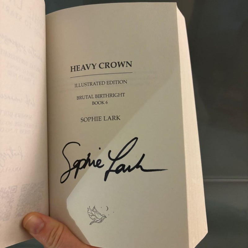 Signed indie OOP Brutal Birthright series by Sophie Lark