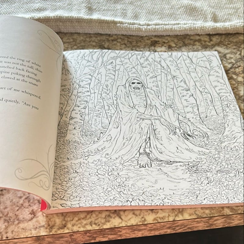 A Court of Thorns and Roses Coloring Book