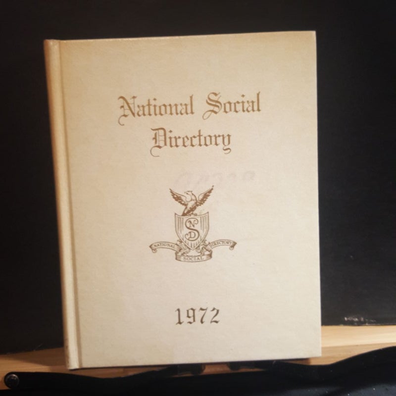 National Social Directory 1972