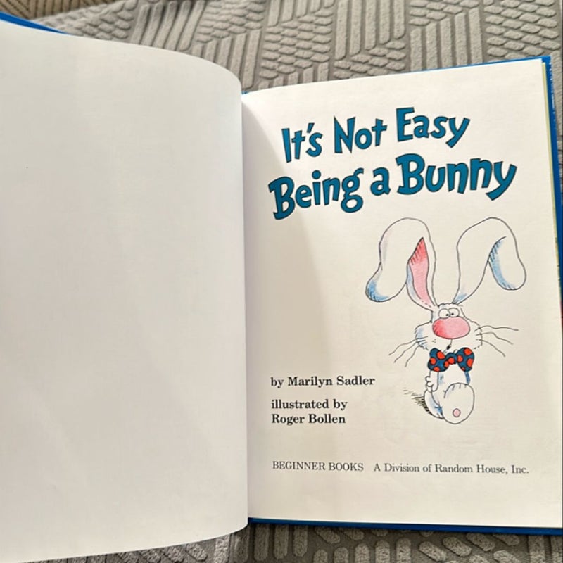 It's Not Easy Being a Bunny