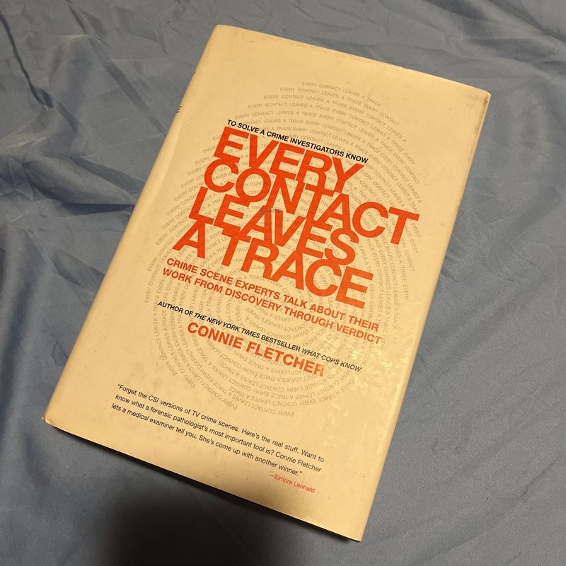 Every Contact Leaves a Trace