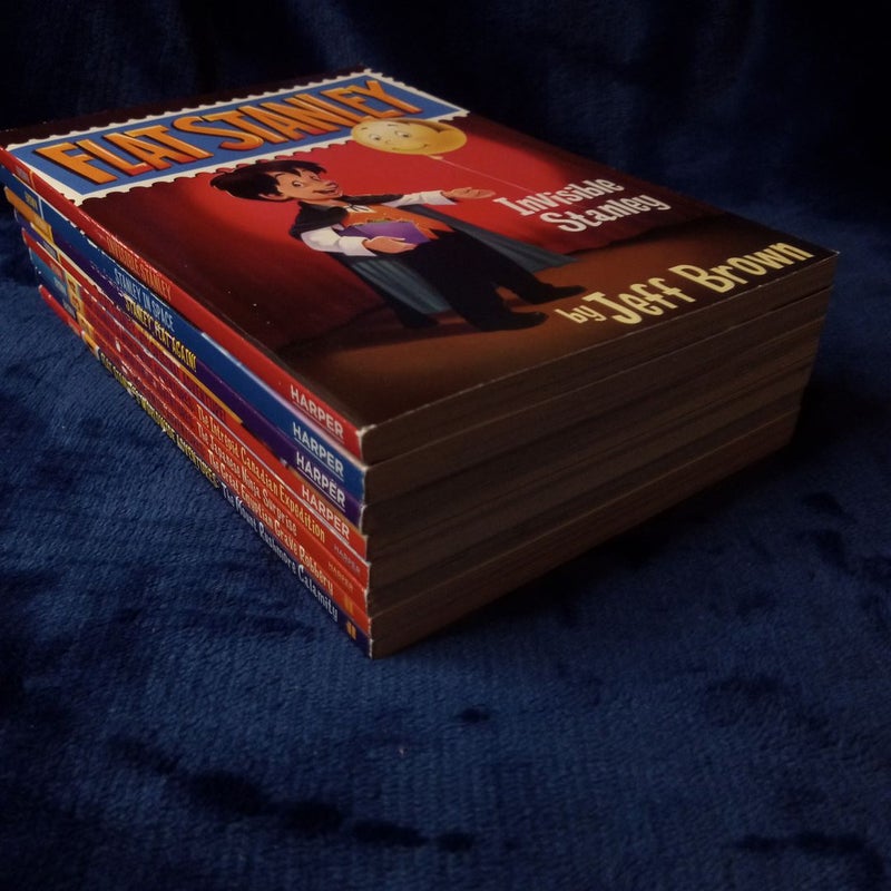 Flat Stanley (8 Book Sleeved Boxed Bundle)
