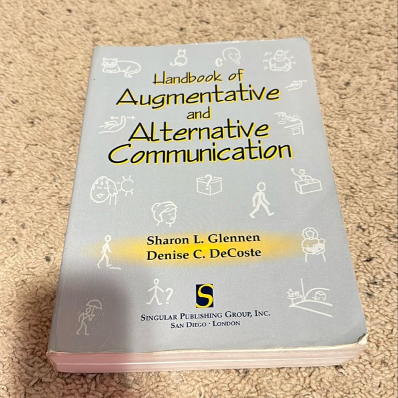 Handbook of Augmentative and Alternative Communication