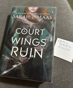 A Court of Wings and Ruin OOP OG Hardcover 1st Edition 